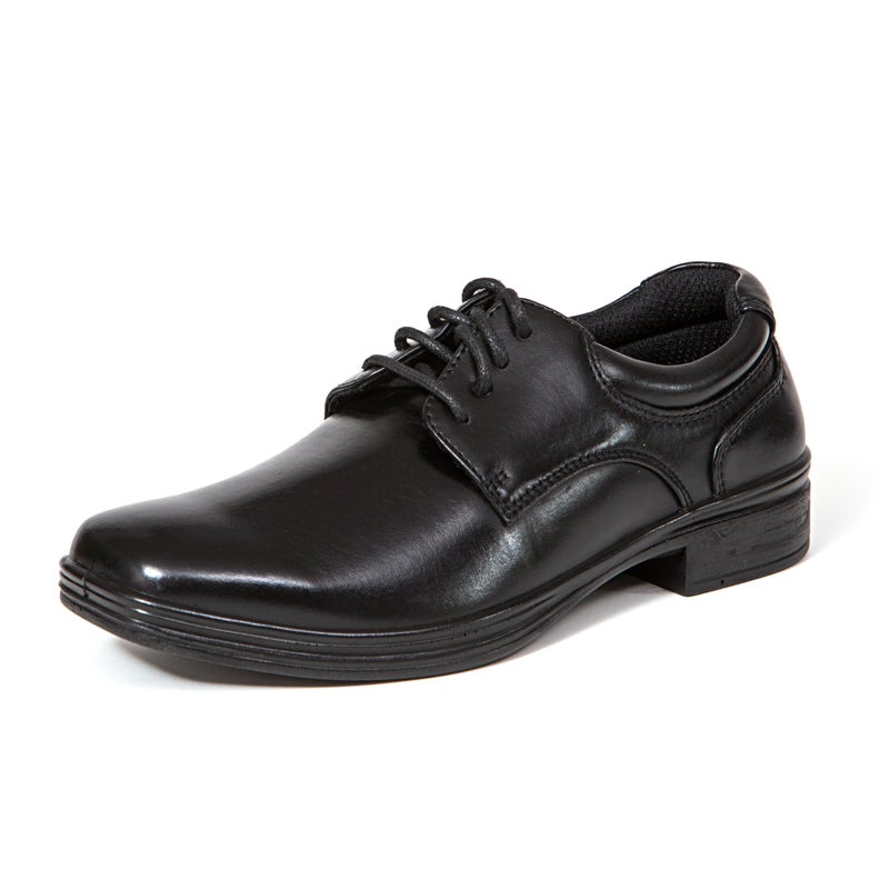 Deer Stags boys Blazing Oxford, Black, 3.5 Big Kid US - Image 1